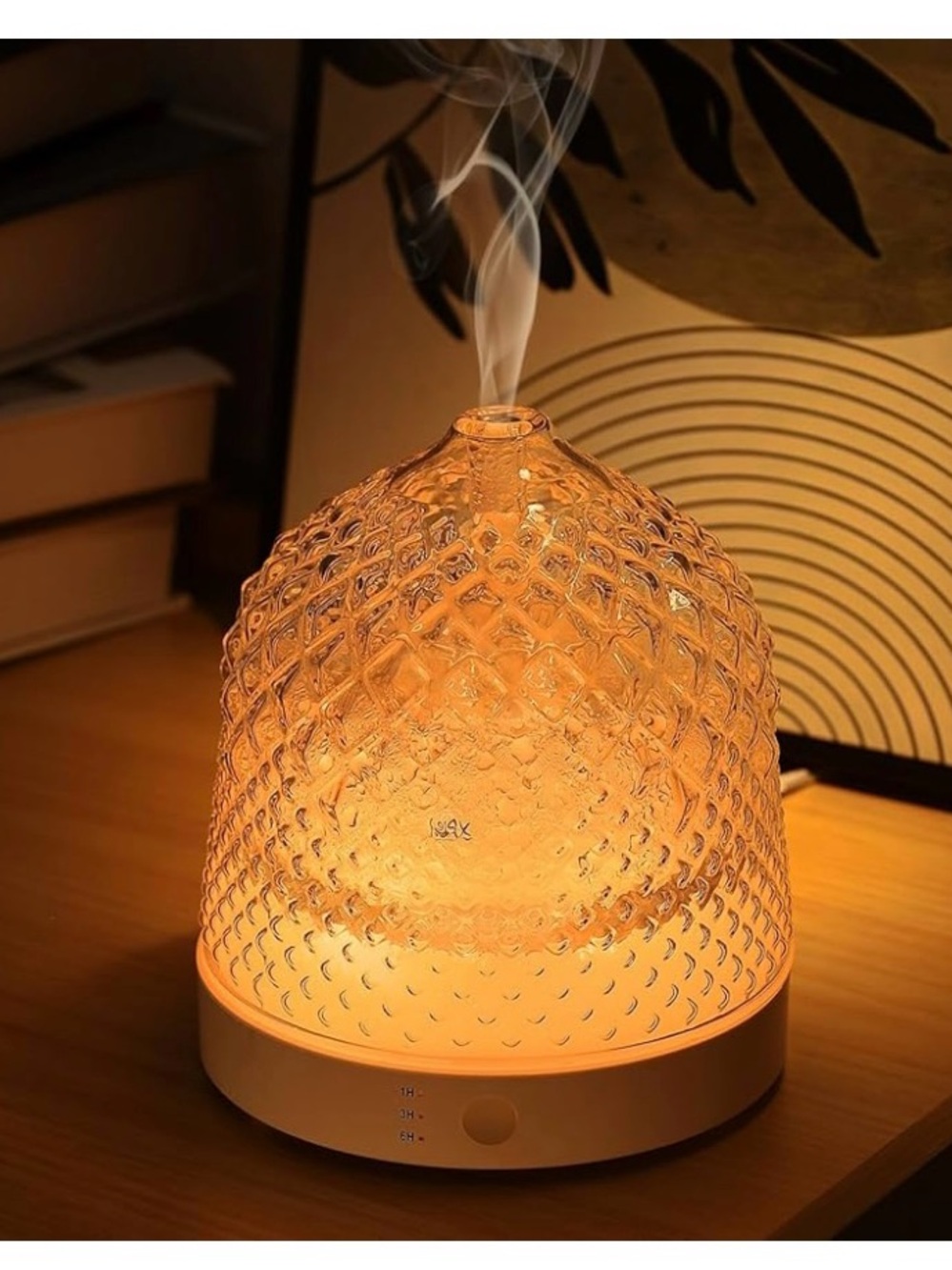 Textured Glass Aroma Diffuser